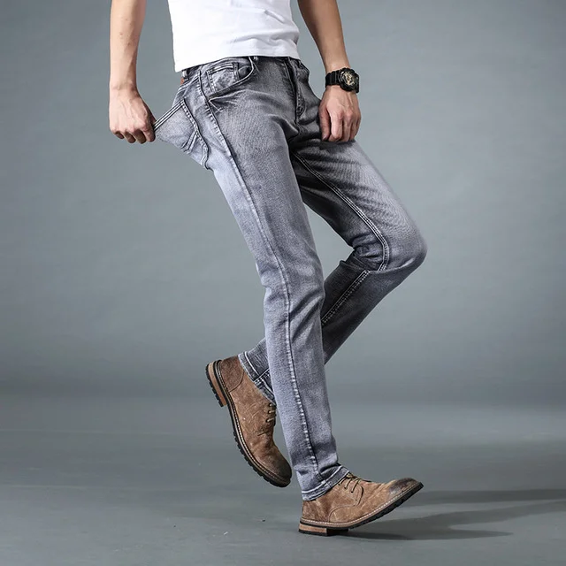 Cowboy Men Trousers Men's Stretch Jeans Male Casual Regular Fit Straight Retro Denim Pant 2023 Classic Fashion Clothes Grey Blue
Cowboy Men Trousers Men's Stretch Jeans Male Casual Regular Fit Straight Retro Denim Pant 2023 Classic Fashion Clothes Grey Blue