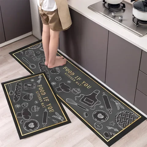 Fashionable Simple Nordic Style Kitchen Floor Mat Household Carpet Long Strip Door Mat Modern Home Decor
Fashionable Simple Nordic Style Kitchen Floor Mat Household Carpet Long Strip Door Mat Modern Home Decor