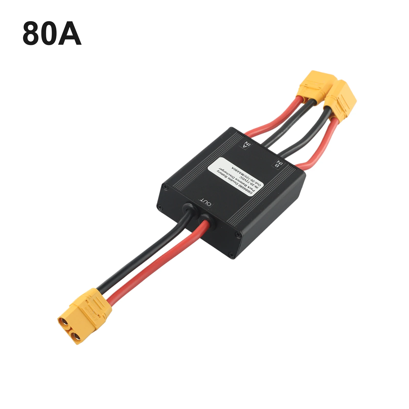 Dual Battery Adapter for Electric Bicycles Supports Two Battery Packs Intelligent Power Management XT90 Connector
Dual Battery Adapter for Electric Bicycles Supports Two Battery Packs Intelligent Power Management XT90 Connector