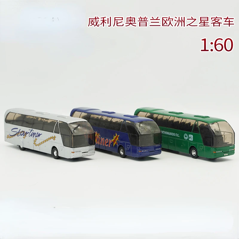 Литые под давлением модели автомобилей NEOPLAN Starliner Eurostar из сплава пассажирского автобуса коллекционные украшения подарки для детей 1/60 
Литые под давлением модели автомобилей NEOPLAN Starliner Eurostar из сплава пассажирского автобуса коллекционные украшения подарки для детей 1/60