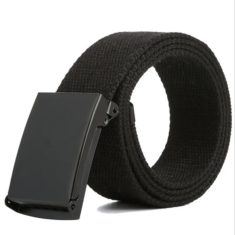 High Qualtiy Men Belt Unisex Male Casual Buckle Belts Canvas Webbing Waistband Army Tactical Waist Belt
High Qualtiy Men Belt Unisex Male Casual Buckle Belts Canvas Webbing Waistband Army Tactical Waist Belt