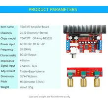 1PCS TDA7377 2.1ch HIFI Power Amplifier Board Bass Treble 3 Channels Sound Amplifiers For Speaker Home Audio System
1PCS TDA7377 2.1ch HIFI Power Amplifier Board Bass Treble 3 Channels Sound Amplifiers For Speaker Home Audio System