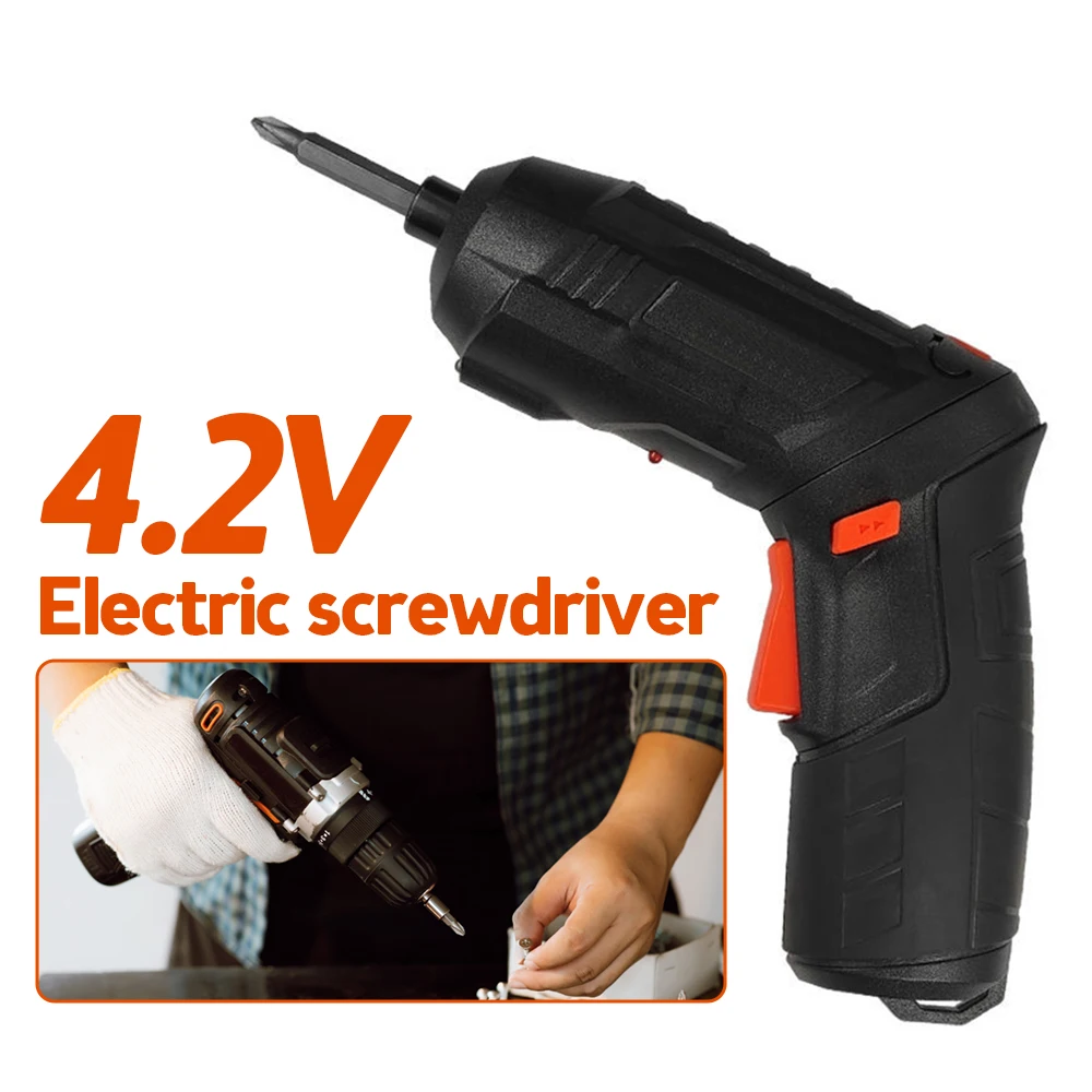 4.2V Electric Screwdriver Set Cordless Drill USB Rechargeable Battery 1800mAH Mini Wireless Screwdriver Set Tools for Repair
4.2V Electric Screwdriver Set Cordless Drill USB Rechargeable Battery 1800mAH Mini Wireless Screwdriver Set Tools for Repair