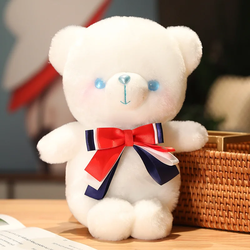 1pc 30CM Small Teddy Bear Plush Toy Stuffed Animal Soft White Bear With Bow Tie Plushie Doll Kawaii Christmas Gifts For Kids
1pc 30CM Small Teddy Bear Plush Toy Stuffed Animal Soft White Bear With Bow Tie Plushie Doll Kawaii Christmas Gifts For Kids