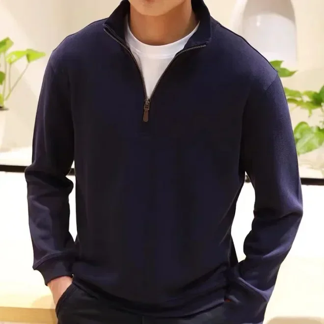 2024 New Men 100% Cotton Pullover Half Zipper RL Sweater Autumn Winter Women's Small Pony Korean Fashion Knitted Jumper For Men
2024 New Men 100% Cotton Pullover Half Zipper RL Sweater Autumn Winter Women's Small Pony Korean Fashion Knitted Jumper For Men