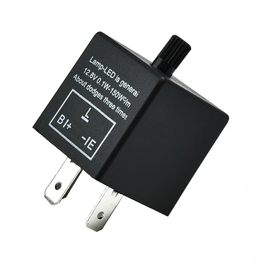 1pc 12V 3-Pin 0.1W-150W.c/m LED Adjustable Electronic Flasher Relay For Turn Signal Light Fits Vehicles Car Electronics
1pc 12V 3-Pin 0.1W-150W.c/m LED Adjustable Electronic Flasher Relay For Turn Signal Light Fits Vehicles Car Electronics