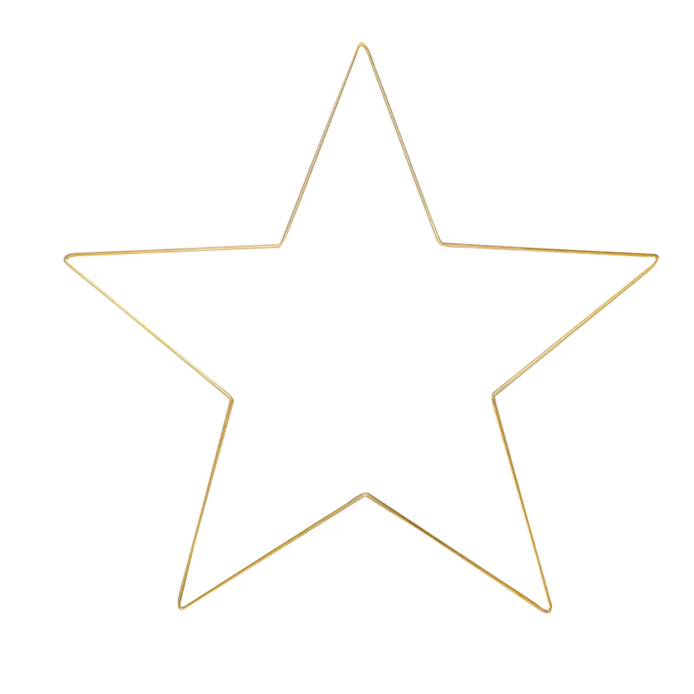 Metal Stars Frame Glazing Pentagram Shaped Wreath Frame DIY Dream Catcher Ring Wall Art Ornament Window Decor for Home Shop
Metal Stars Frame Glazing Pentagram Shaped Wreath Frame DIY Dream Catcher Ring Wall Art Ornament Window Decor for Home Shop