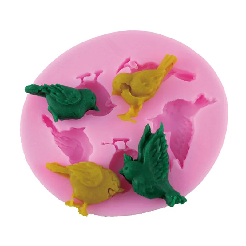 3D Pigeon Birds Silicone Mold Cupcake Baking Fondant Chocolate Fudge DIY Party Cake Decorating Tools Candy Polymer Clay Moulds
3D Pigeon Birds Silicone Mold Cupcake Baking Fondant Chocolate Fudge DIY Party Cake Decorating Tools Candy Polymer Clay Moulds