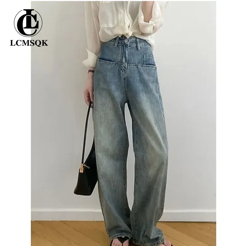 Female Clothing Denim Vintage Jeans Woman High Waist Korean Fashion Straight Leg Jeans Streetwear Y2k Women's Pants Clothes Blue
Female Clothing Denim Vintage Jeans Woman High Waist Korean Fashion Straight Leg Jeans Streetwear Y2k Women's Pants Clothes Blue