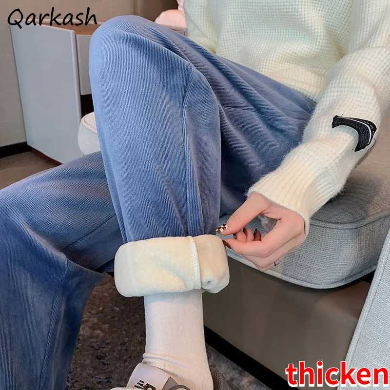 Casual Harem High Waist Pants Women New Winter Solid Thicken Warm Soft Loose Leisure Simple All-match Lace-up Chic Ins Fashion
Casual Harem High Waist Pants Women New Winter Solid Thicken Warm Soft Loose Leisure Simple All-match Lace-up Chic Ins Fashion