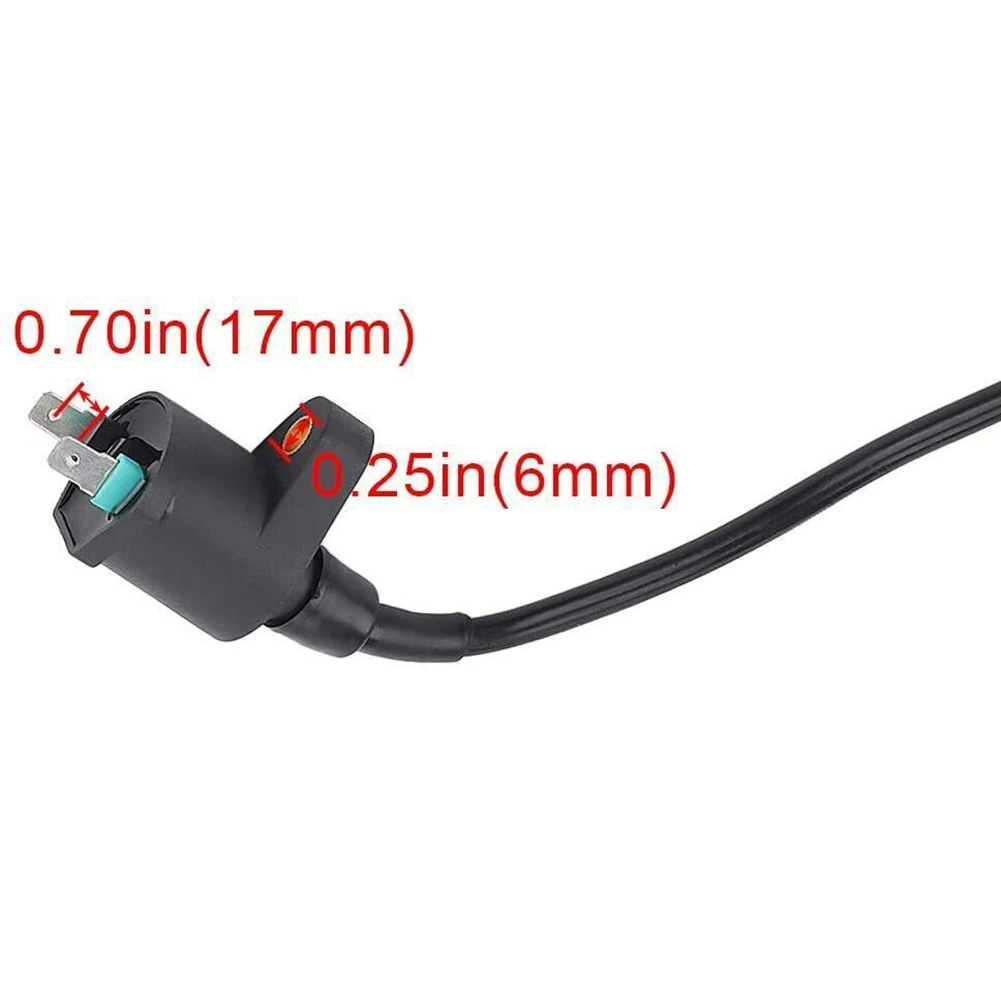 Scooter 55cm Black Car Part Scooter Ignition Coil For TRX300 GY6 50CC 125CC 150CC Engine Motorcycle Dirt Bike Scooter Moped 1pcs
Scooter 55cm Black Car Part Scooter Ignition Coil For TRX300 GY6 50CC 125CC 150CC Engine Motorcycle Dirt Bike Scooter Moped 1pcs