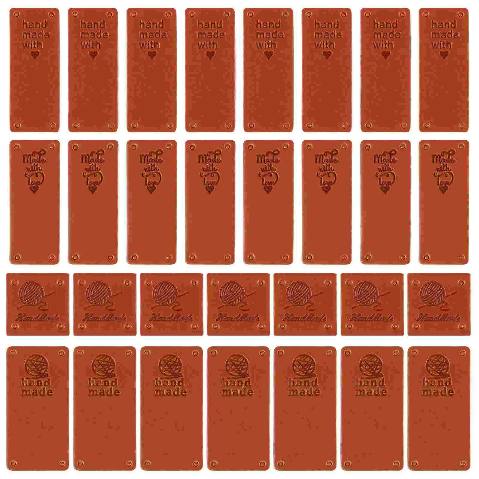 80 Pcs Handmade Label Crochet Tags Sewing Labels for Items to Weave Synthetic Supplies Hook
80 Pcs Handmade Label Crochet Tags Sewing Labels for Items to Weave Synthetic Supplies Hook