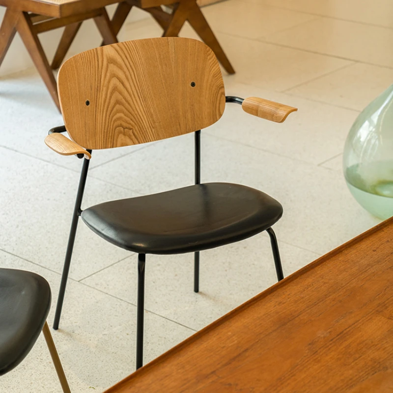 Solid Wood Home Dining Chair Simple Modern Desk Armchair Nordic Danish Designer Light Luxury Restaurant Leisure Chair
Solid Wood Home Dining Chair Simple Modern Desk Armchair Nordic Danish Designer Light Luxury Restaurant Leisure Chair