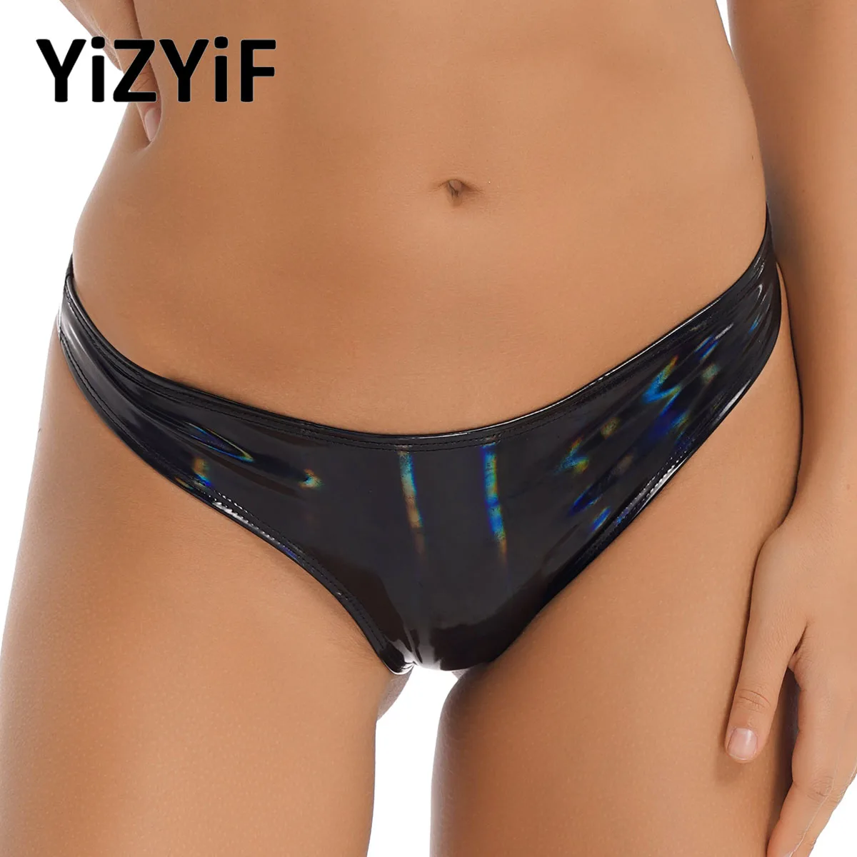 Womens Low Rise Patent Leather Panties Briefs Underwear Shiny Glossy Wetlook Latex Booty Shorts Thongs Panties Rave Clubwear
Womens Low Rise Patent Leather Panties Briefs Underwear Shiny Glossy Wetlook Latex Booty Shorts Thongs Panties Rave Clubwear