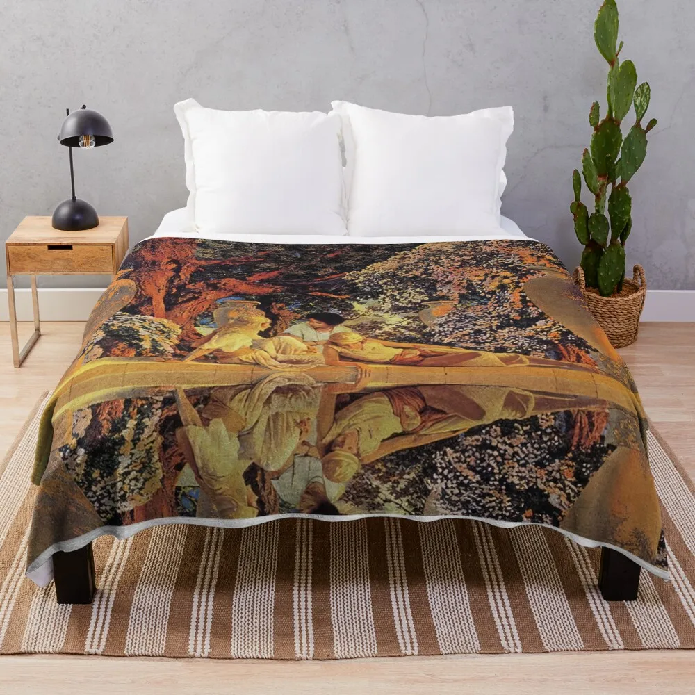 gold-garden-maxfield-parrish Throw Blanket Thin Blankets Multi-Purpose Blankets For Baby Decorative Throw Blanket
gold-garden-maxfield-parrish Throw Blanket Thin Blankets Multi-Purpose Blankets For Baby Decorative Throw Blanket