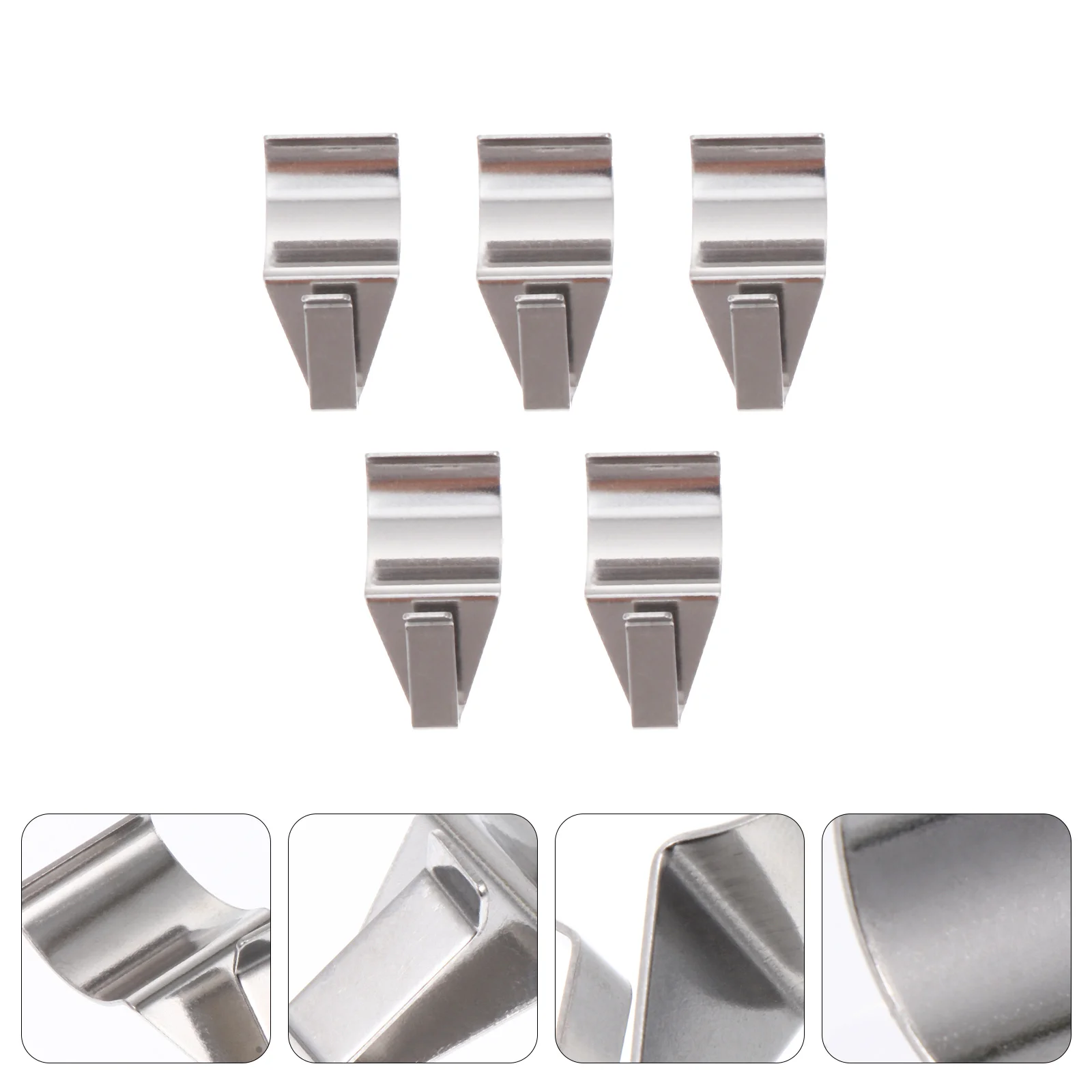5 Pcs Clip Hook S-hook Wall Plate Hangers Outdoor Wreath Siding Stainless Steel Metal Hooks
5 Pcs Clip Hook S-hook Wall Plate Hangers Outdoor Wreath Siding Stainless Steel Metal Hooks