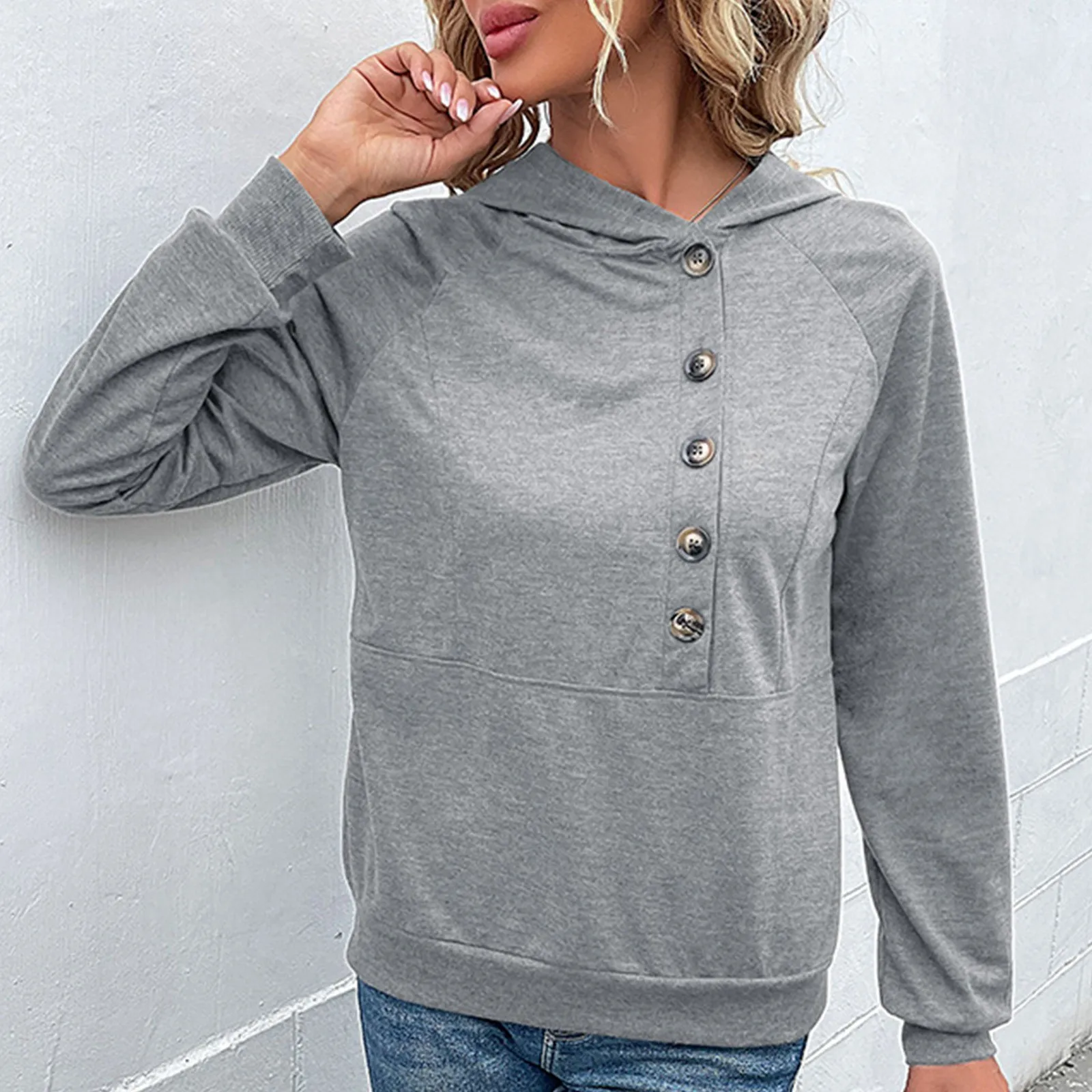 Womens Button Up Sweatshirt 2024 Ladies Solid Color Long Sleeve Retro Patchwork Casual Pullover Hoodies
Womens Button Up Sweatshirt 2024 Ladies Solid Color Long Sleeve Retro Patchwork Casual Pullover Hoodies
