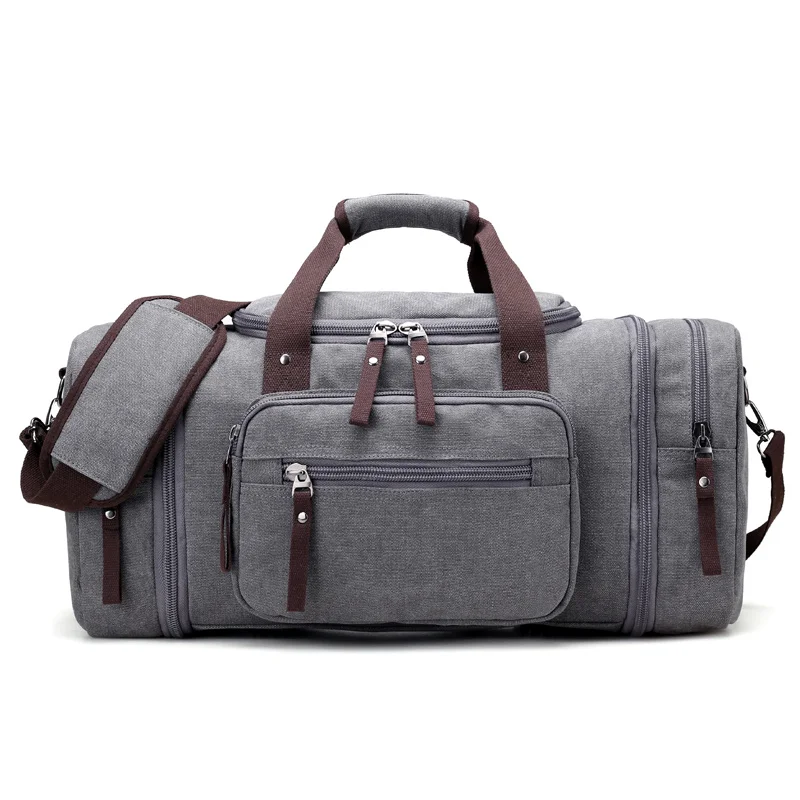 Canvas Men Large Capacity Travel Bags Handbags Vintage Shoulder Luggage Big Duffle Bag
Canvas Men Large Capacity Travel Bags Handbags Vintage Shoulder Luggage Big Duffle Bag