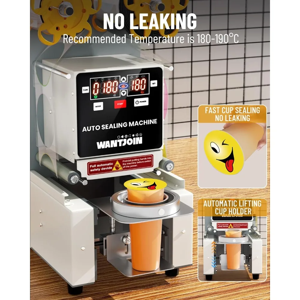 g Machine Full Automatic Cup Sealer Machine 90/95mm Electric Cup Sealing Machine 500-600 Cups/H Digital Contro
g Machine Full Automatic Cup Sealer Machine 90/95mm Electric Cup Sealing Machine 500-600 Cups/H Digital Contro