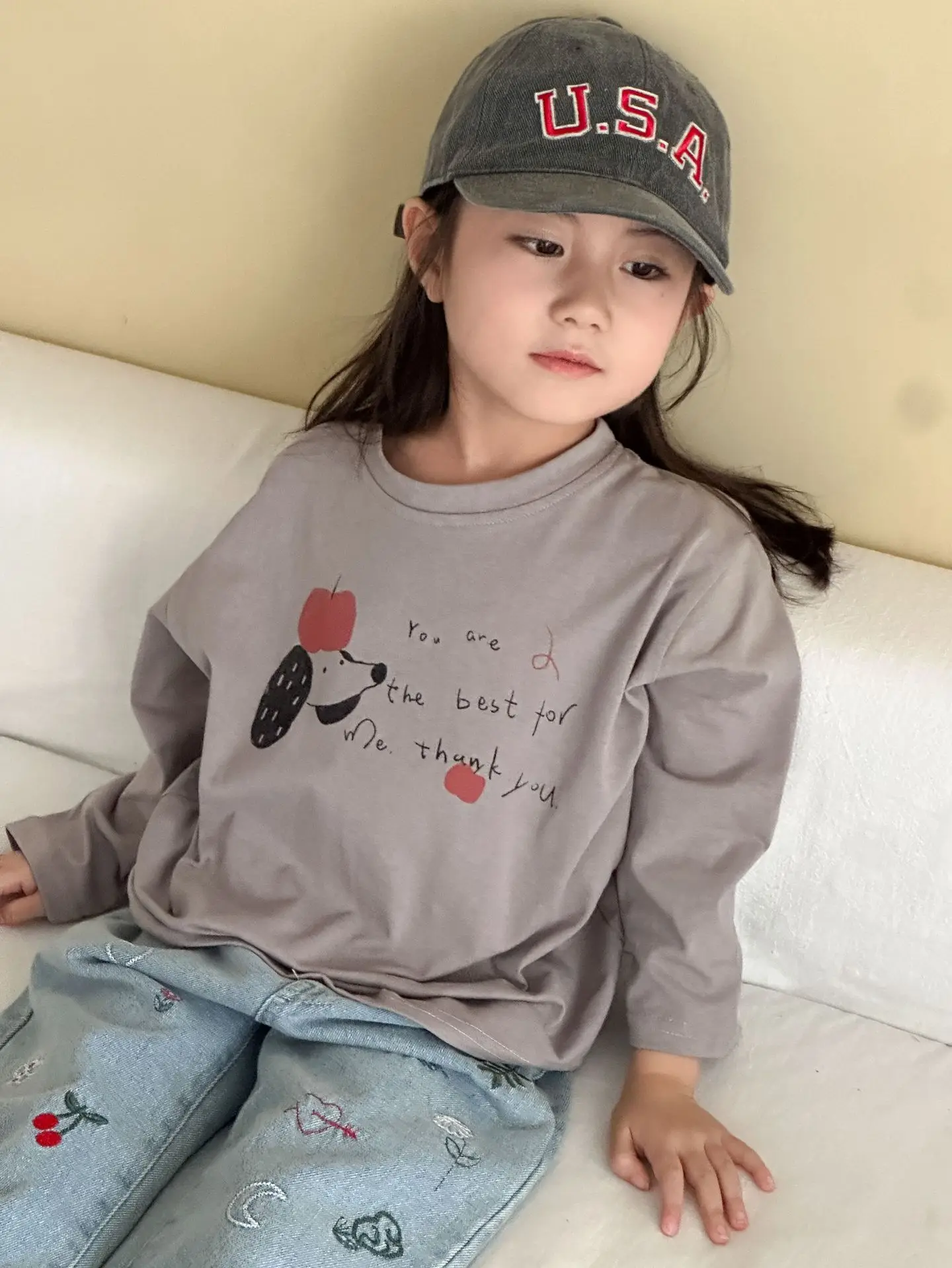 2025 Autumn New Children Long Sleeve T Shirts Cartoon Print Girls Bottoming Shirts Baby Boys Cotton Casual Tops Kids Clothes 37 Sde147ee0c63f4cf19c479000d72c360cH