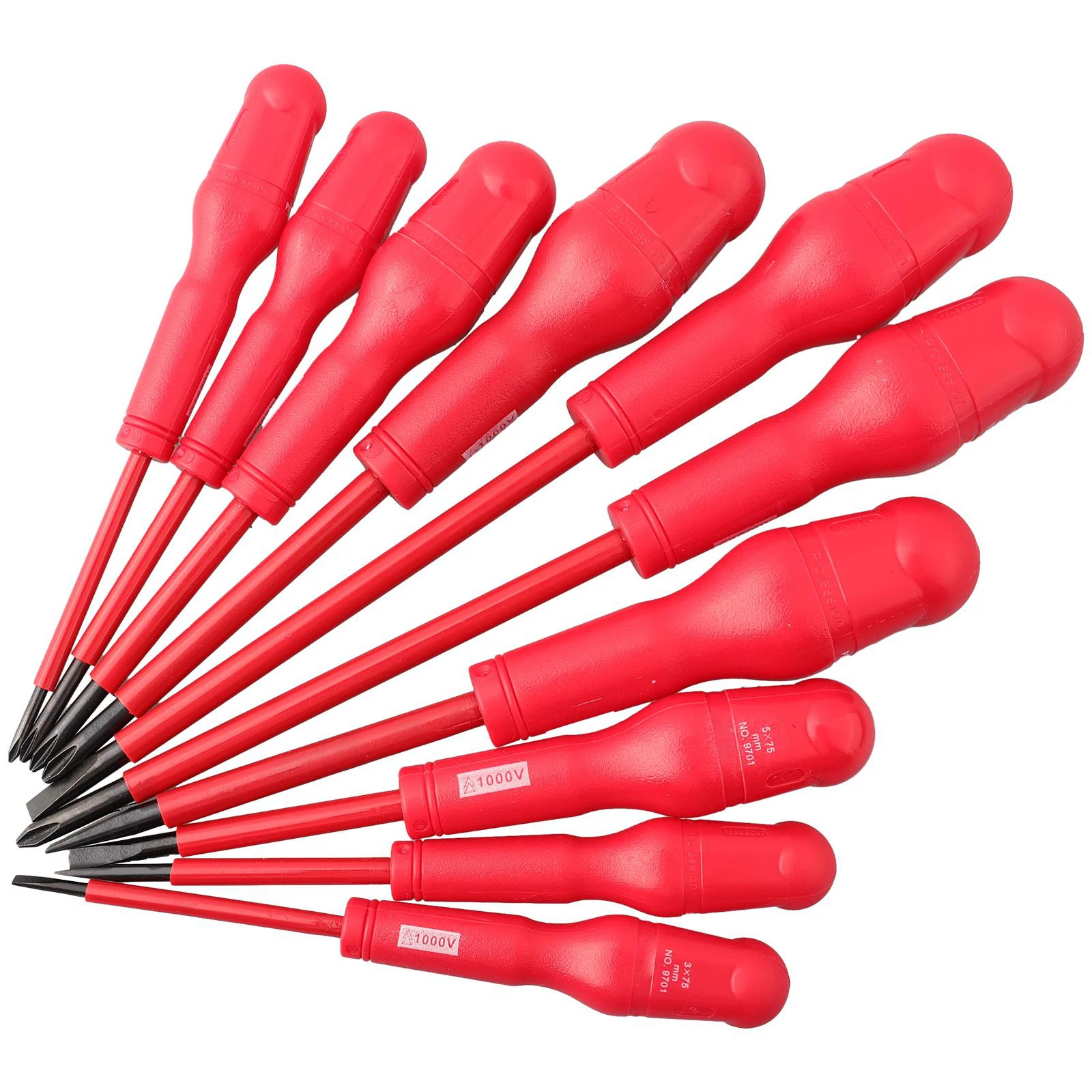 1Pc Insulated Screwdriver Magnetic Bit High Voltage Resistant 1000V Electrician Tool Multi-Purpose Electrician Screwdriver
1Pc Insulated Screwdriver Magnetic Bit High Voltage Resistant 1000V Electrician Tool Multi-Purpose Electrician Screwdriver