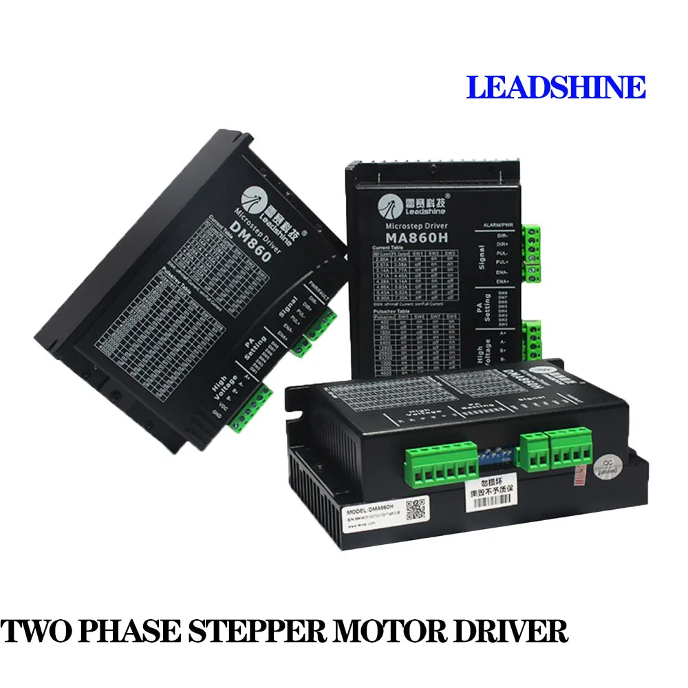 Leadshine NEMA34 Leisai driver DMA860H/MA860H/C/DM860 two-phase stepper motor driver engraving machine
Leadshine NEMA34 Leisai driver DMA860H/MA860H/C/DM860 two-phase stepper motor driver engraving machine