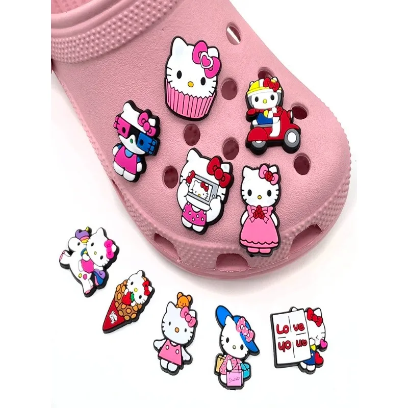 sale 1pcs anime Hello Kitty Shoe Buckle Kid Summer Slippers Decorative Accessories Pvc Soft Rubber Boy Girl Diy Sandals Slipper 
sale 1pcs anime Hello Kitty Shoe Buckle Kid Summer Slippers Decorative Accessories Pvc Soft Rubber Boy Girl Diy Sandals Slipper