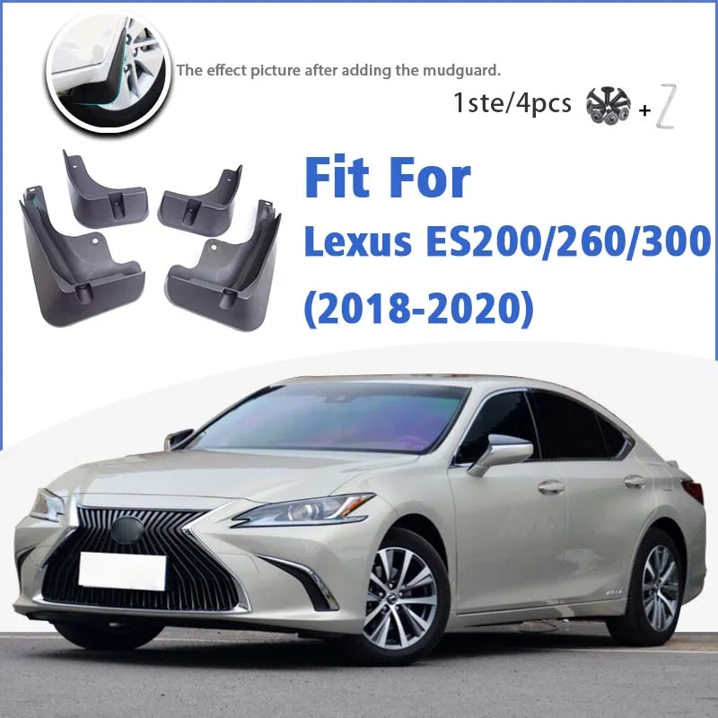 Mudguard For Lexus ES300 ES200 ES260 Front Rear Mudflaps Mudguards Car Accessories Auto Styline Splash Guard Fender 2018-2020
Mudguard For Lexus ES300 ES200 ES260 Front Rear Mudflaps Mudguards Car Accessories Auto Styline Splash Guard Fender 2018-2020