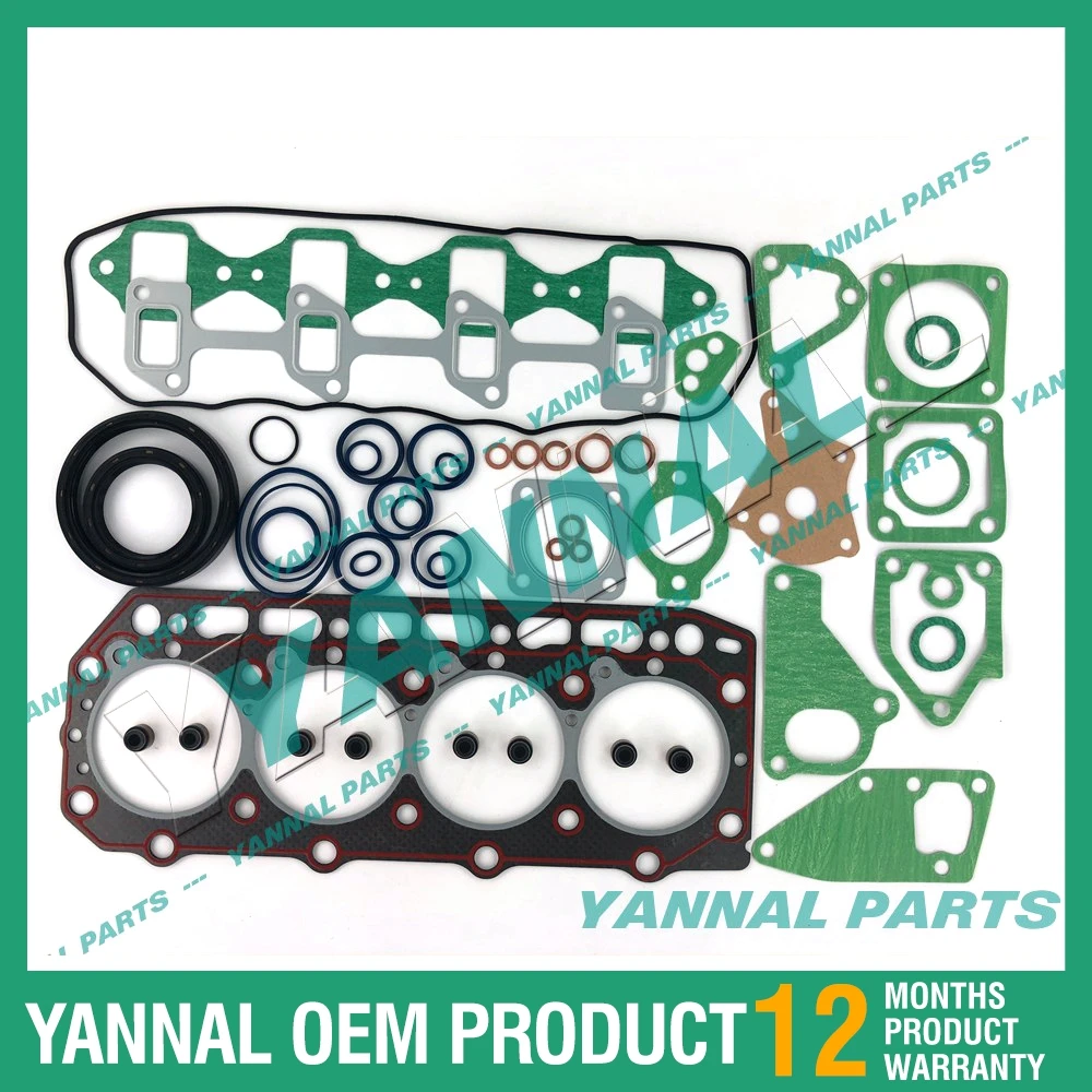 4D84-2 ENGINE OVERHAUL GASKET KIT FOR KOMATSU PC40-7 PC45-1 PC50UU2 B6 EXCAVATOR AFTERMARKET PARTS
4D84-2 ENGINE OVERHAUL GASKET KIT FOR KOMATSU PC40-7 PC45-1 PC50UU2 B6 EXCAVATOR AFTERMARKET PARTS