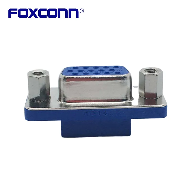 Разъем Foxconn DZ11AA1-H5N7-4F VGA, 15 контактов, синий основной слот
Разъем Foxconn DZ11AA1-H5N7-4F VGA, 15 контактов, синий основной слот
