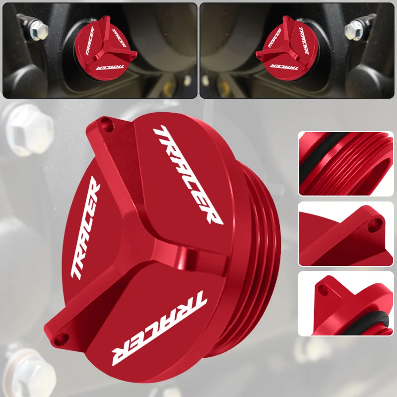 New Tracer Motorcycle Engine Plug Cap Oil Filler Protective Cover For TRACER 9 GT tracer900 tracer900gt 2018-2023 Accessories
New Tracer Motorcycle Engine Plug Cap Oil Filler Protective Cover For TRACER 9 GT tracer900 tracer900gt 2018-2023 Accessories