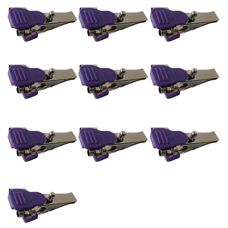 50Pcs Reusable ECG/EKG Alligator Clip Electrodes For Animals, Pets, Dogs, Cats And Veterinary, Used To Fix Cables
50Pcs Reusable ECG/EKG Alligator Clip Electrodes For Animals, Pets, Dogs, Cats And Veterinary, Used To Fix Cables