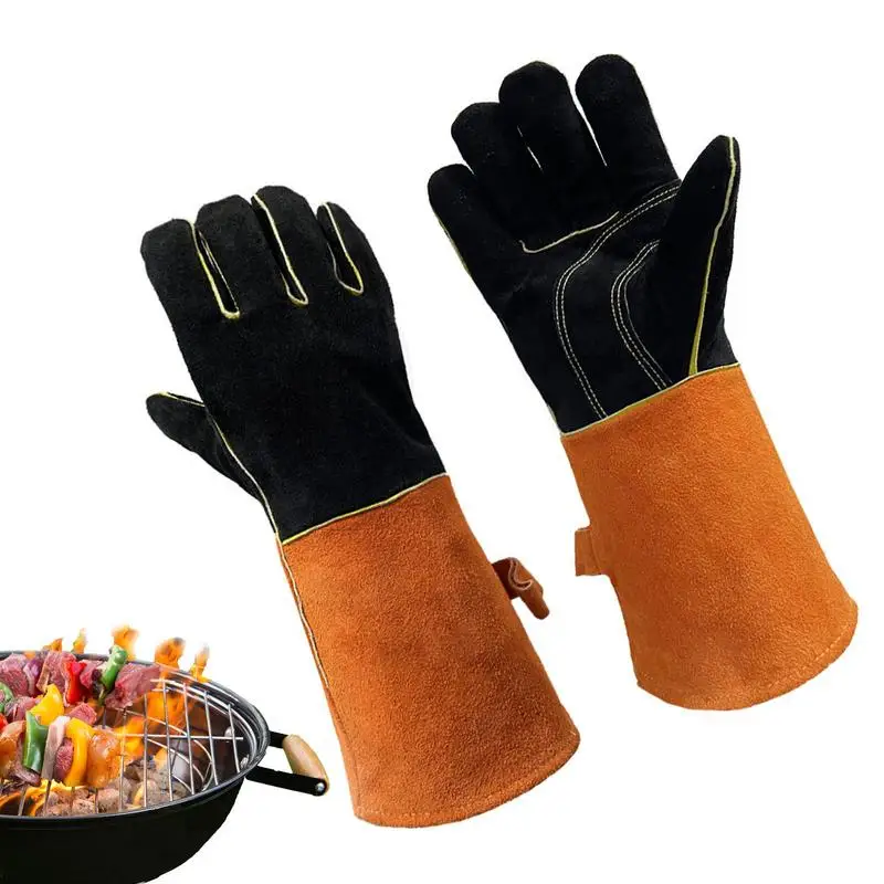 

Non slip Fireproof Microwave Oven Gloves Silicone Insulated Grill Mitt For Cooking High Temperature Resistance Bbq Mitts