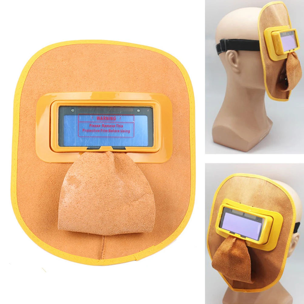 Solar Auto Darkening Welding Ma Sk Cowhide Leather Welder Face Protect Helmet For Electric Welding Cutting Argon Arc Welding
Solar Auto Darkening Welding Ma Sk Cowhide Leather Welder Face Protect Helmet For Electric Welding Cutting Argon Arc Welding