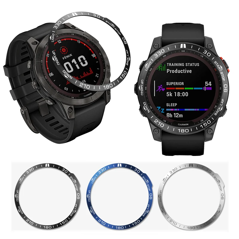 Bezel for Fenix 6X 6X Pro/Fenix 7X Watch Stainless Steel Adhesive Cover Anti-Scratch Protector Cover Ring for Garmin Fenix 7X 6X
Bezel for Fenix 6X 6X Pro/Fenix 7X Watch Stainless Steel Adhesive Cover Anti-Scratch Protector Cover Ring for Garmin Fenix 7X 6X