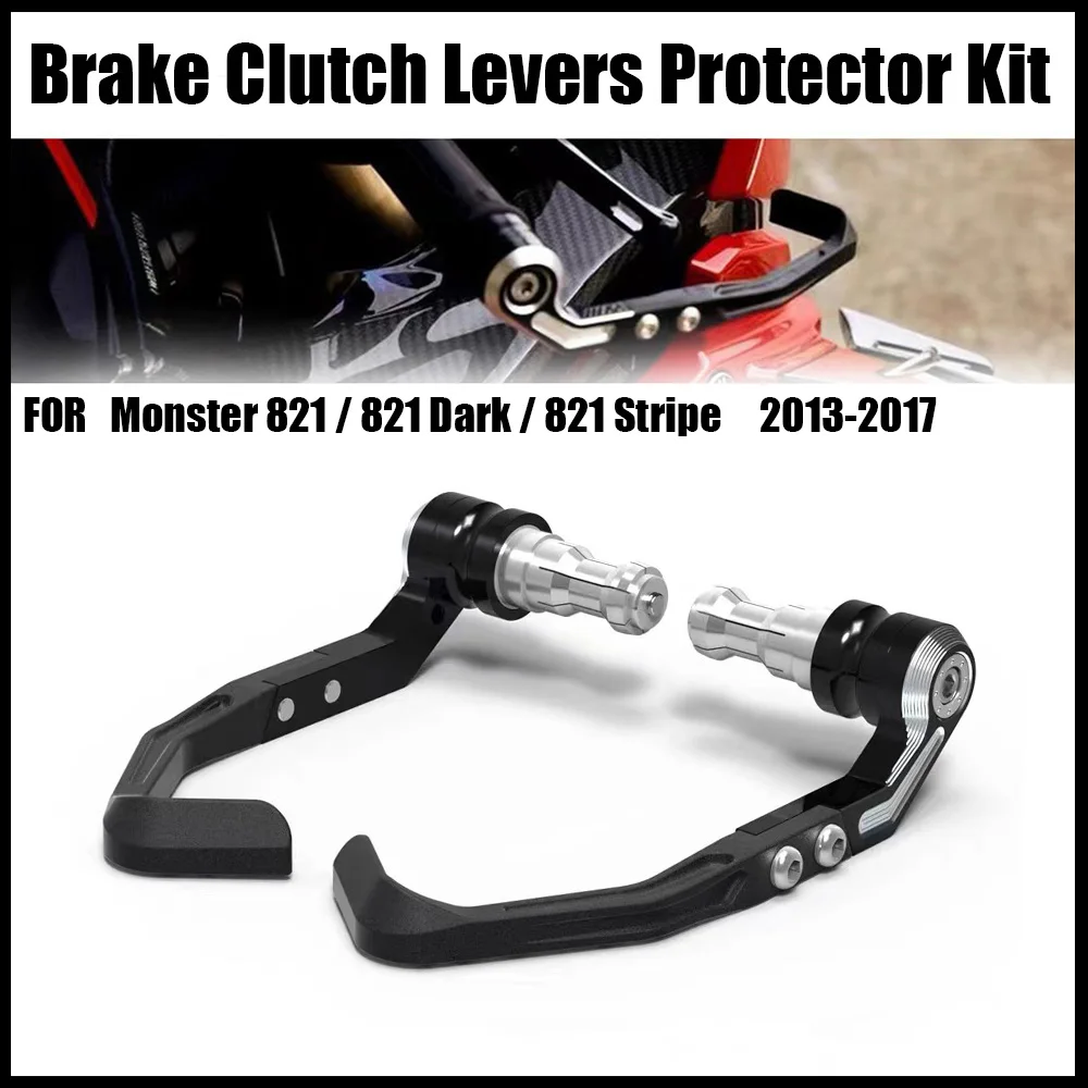 

Motorcycle For Ducati Monster 821 / 821 Dark / 821 Stripe 2013-2017 Brake and Clutch Lever Protector Kit