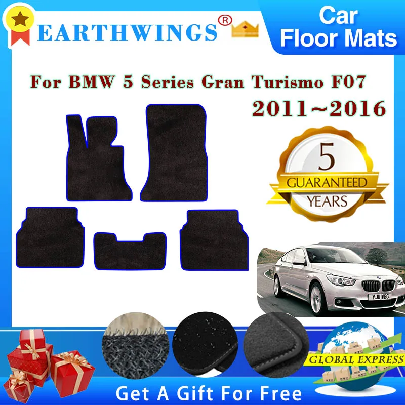 Car Floor Mats For BMW 5 Series Gran Turismo F07 2011 2012~2016 Rugs Panel Protective Pad Premium Custom Foot Pads Accessories 
Car Floor Mats For BMW 5 Series Gran Turismo F07 2011 2012~2016 Rugs Panel Protective Pad Premium Custom Foot Pads Accessories