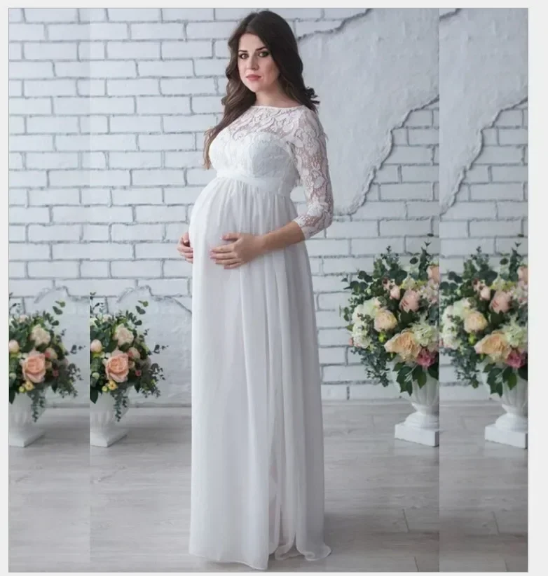 New Arrived Maternity Lace Dresses Plus Size Pregnancy Dress Gown Chiffon Maternity Photography Props Women
New Arrived Maternity Lace Dresses Plus Size Pregnancy Dress Gown Chiffon Maternity Photography Props Women