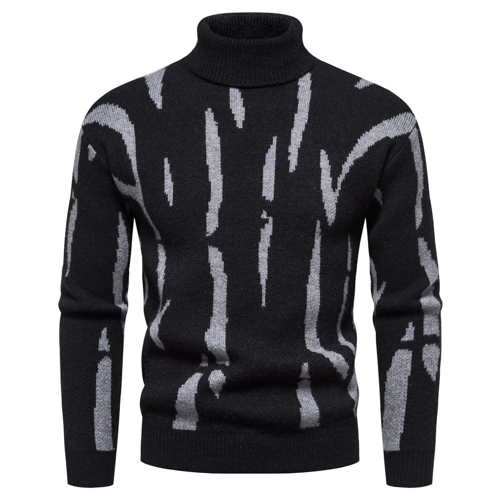 Men‘S Knitted Wool Turtleneck Printed Sweater Winter Fashion Casual Pullover Top Winter Long Sleeve Thermal Warm Outfits For Men
Men‘S Knitted Wool Turtleneck Printed Sweater Winter Fashion Casual Pullover Top Winter Long Sleeve Thermal Warm Outfits For Men