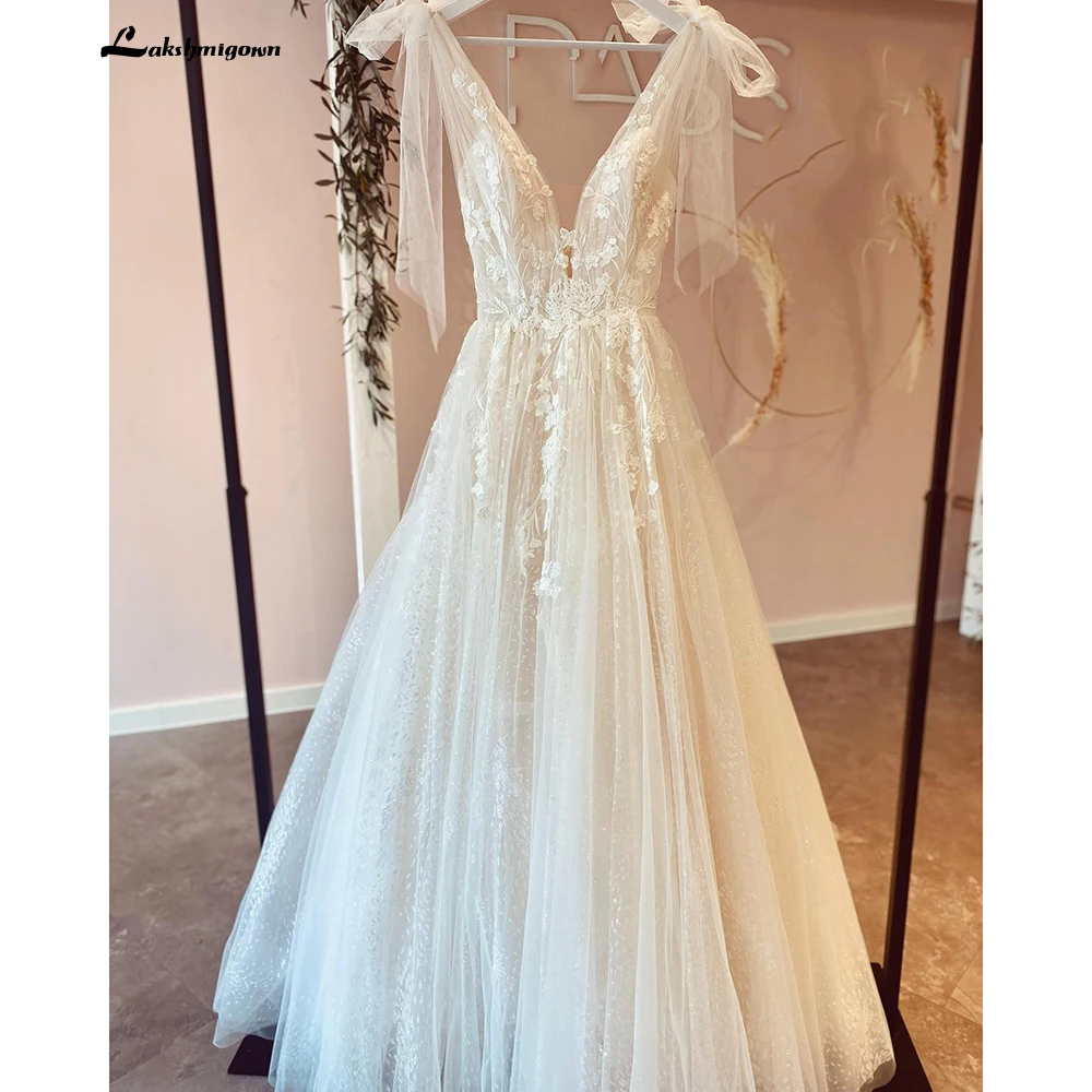 Vintage Lace Wedding Dress with Dectach Bow Open Back Vestidos Civil Birdal Boho Wedding Gowns Lakshmigown
Vintage Lace Wedding Dress with Dectach Bow Open Back Vestidos Civil Birdal Boho Wedding Gowns Lakshmigown