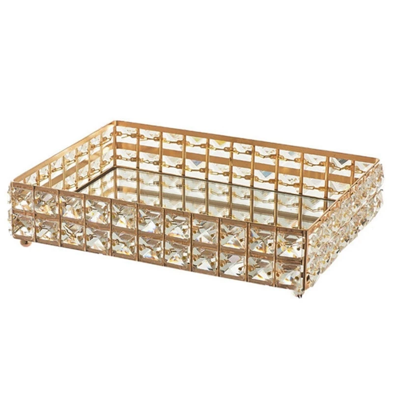 1PC Square Crystal Tray Household Cosmetics Storage Pallet Fruit Container Snacks Plate Wedding Decor Supplies
1PC Square Crystal Tray Household Cosmetics Storage Pallet Fruit Container Snacks Plate Wedding Decor Supplies