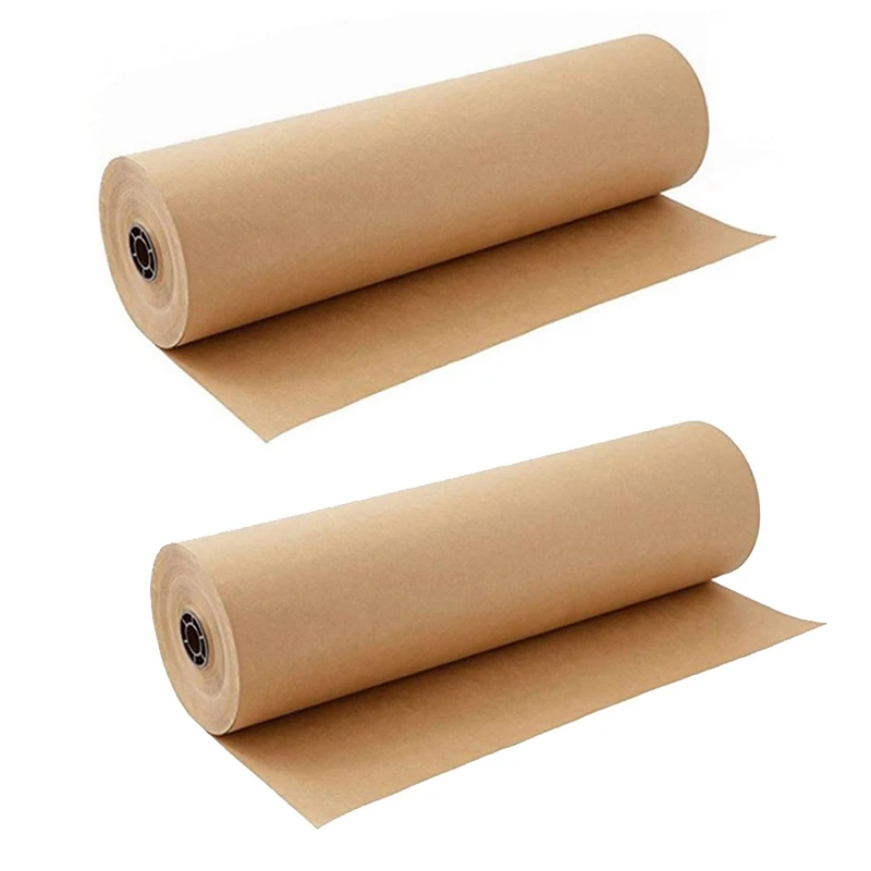 2Pcs Kraft Paper Roll 12 Inch X 30 Meters Wrapping Paper Perfect For Smoking Meats Cooking Paper
2Pcs Kraft Paper Roll 12 Inch X 30 Meters Wrapping Paper Perfect For Smoking Meats Cooking Paper