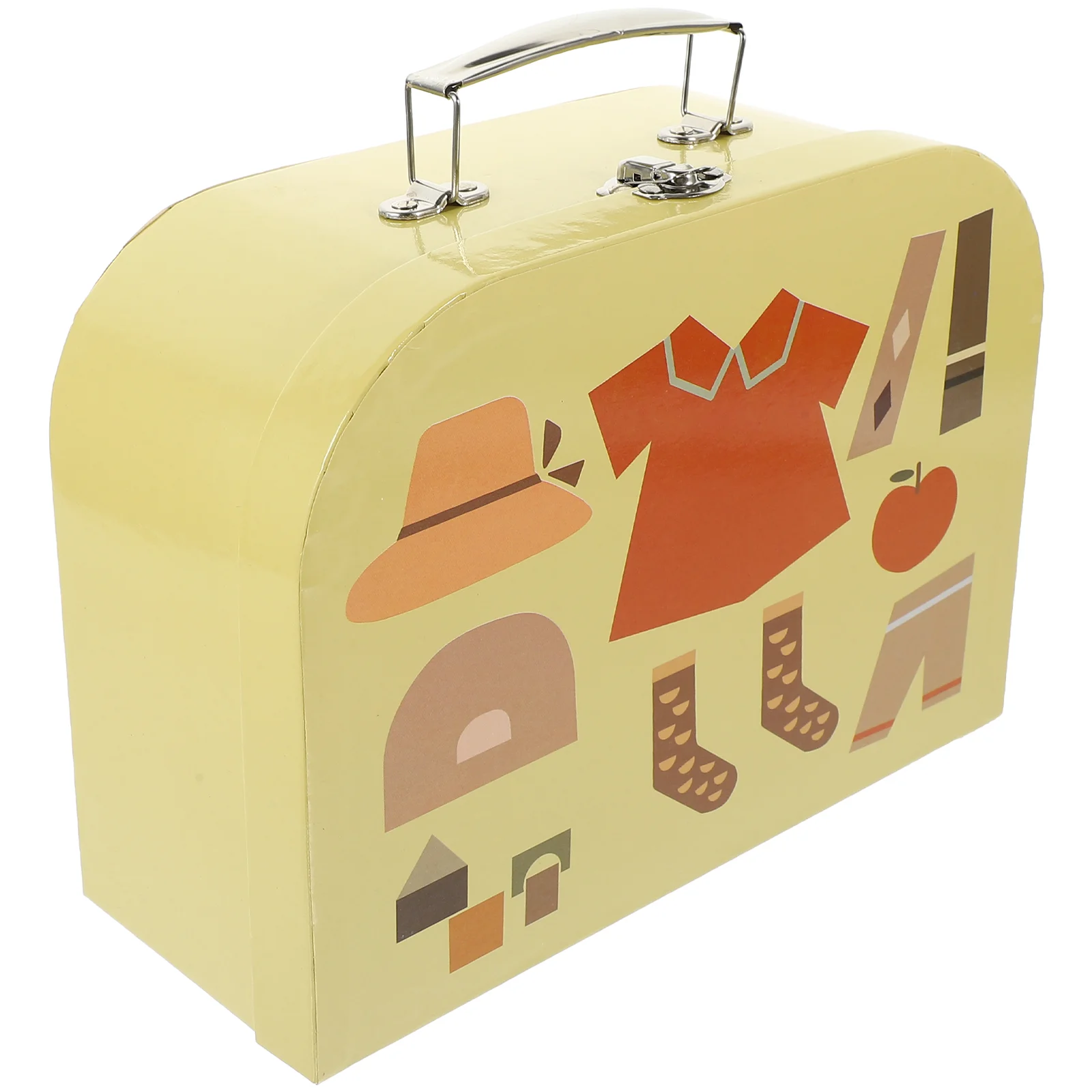 Portable Storage Box Suitcase Paper Vintage Gift Wedding Travel Container with Lid
Portable Storage Box Suitcase Paper Vintage Gift Wedding Travel Container with Lid