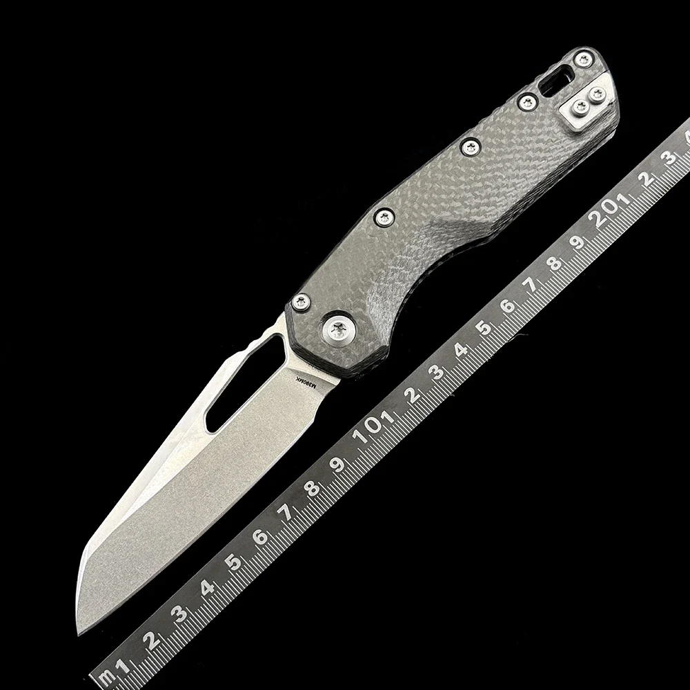 MTCRO MSI Manual Carbon fiber Handle M390MK Blade Tactical Folding Knife Outdoor camping hunting pocket EDC tool knife
MTCRO MSI Manual Carbon fiber Handle M390MK Blade Tactical Folding Knife Outdoor camping hunting pocket EDC tool knife