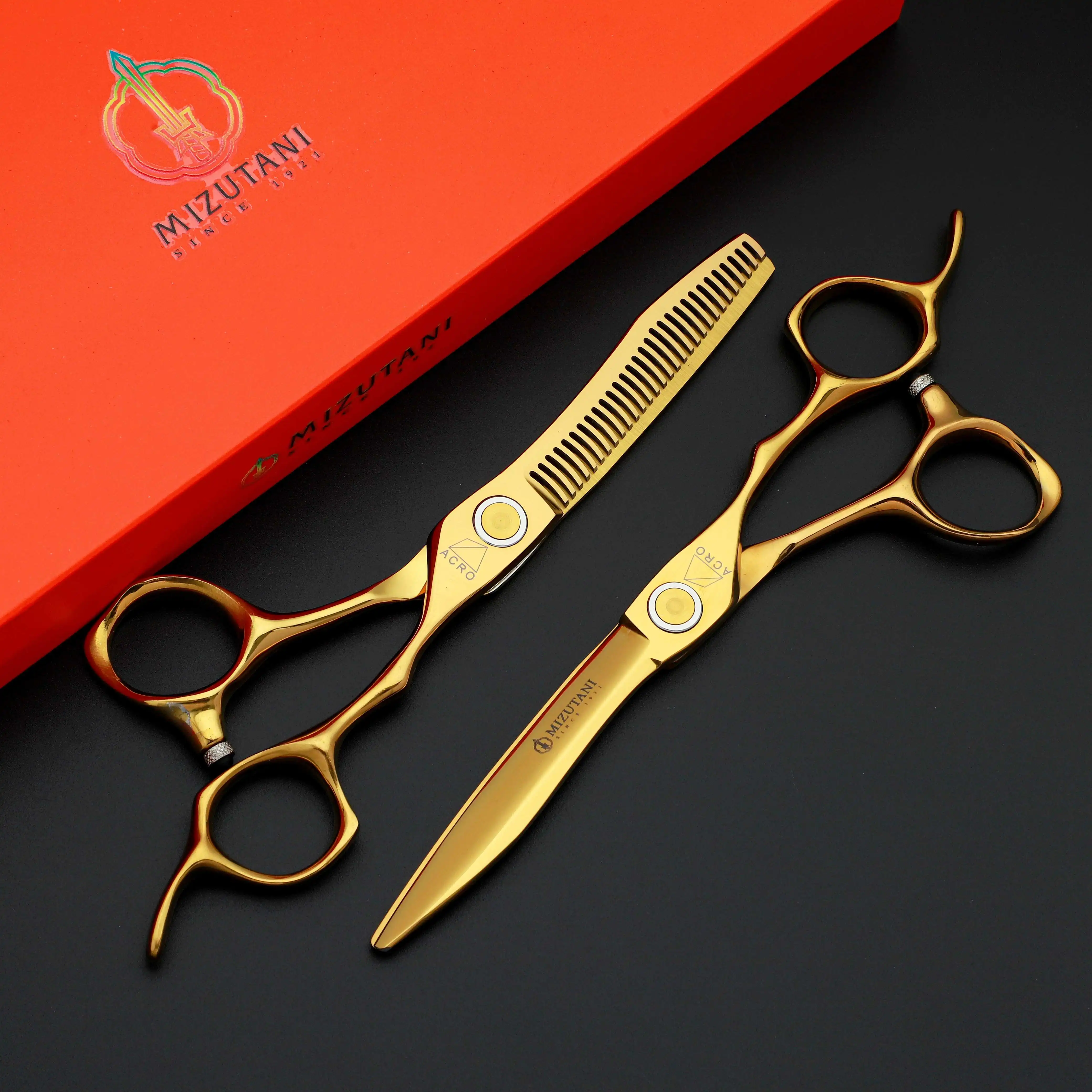 MIZUTANI 6.0 6.8-inch Tungsten Steel Pattern High grade scissors Pattern Professional Hair Salon Top Professional Barber Scissor
MIZUTANI 6.0 6.8-inch Tungsten Steel Pattern High grade scissors Pattern Professional Hair Salon Top Professional Barber Scissor