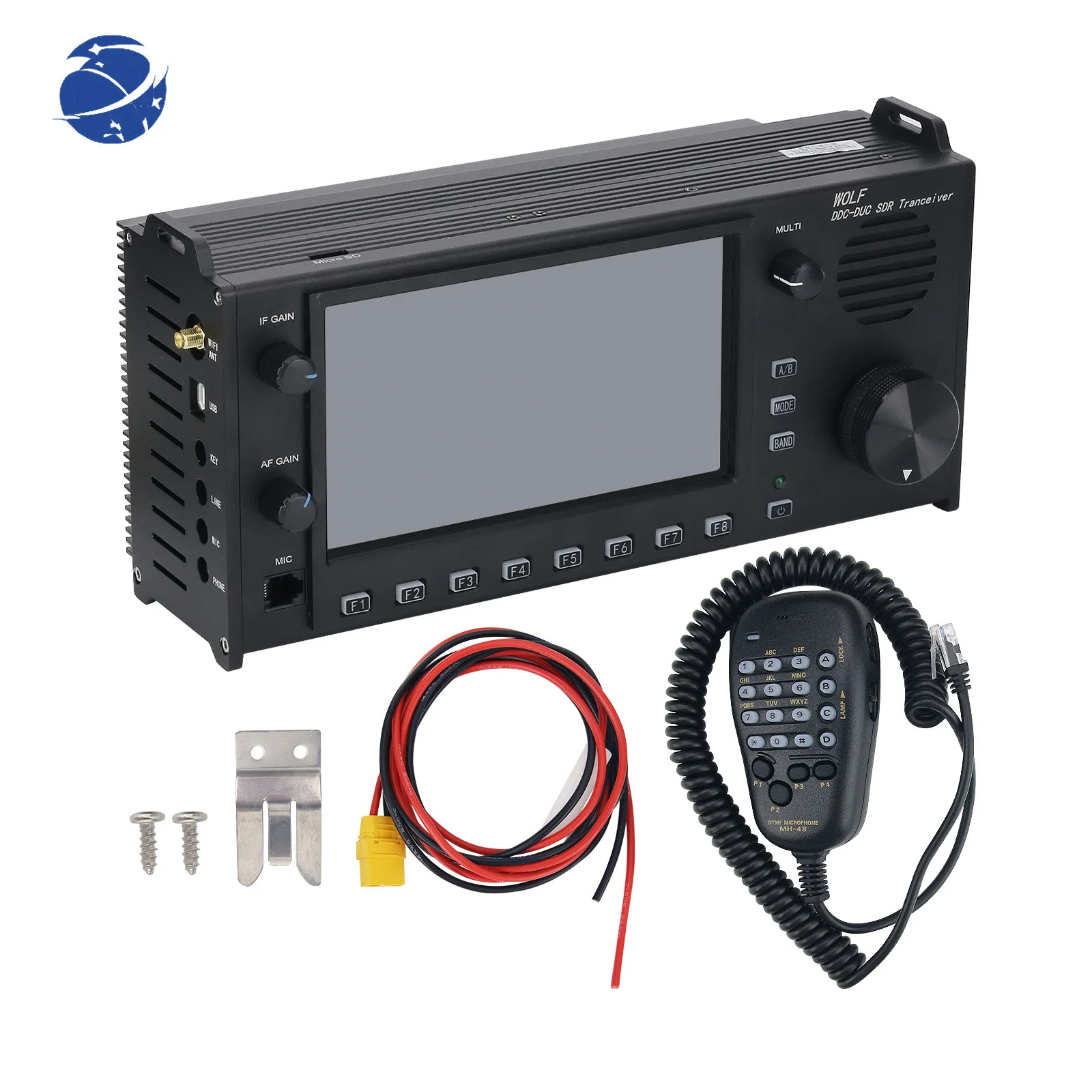 Yyhc HamGeek RS-998 100W HF + UV все режимы DDC/дук трансивер мобильное радио SDR трансивер с 7-дюймовым сенсорным экраном
Yyhc HamGeek RS-998 100W HF + UV все режимы DDC/дук трансивер мобильное радио SDR трансивер с 7-дюймовым сенсорным экраном