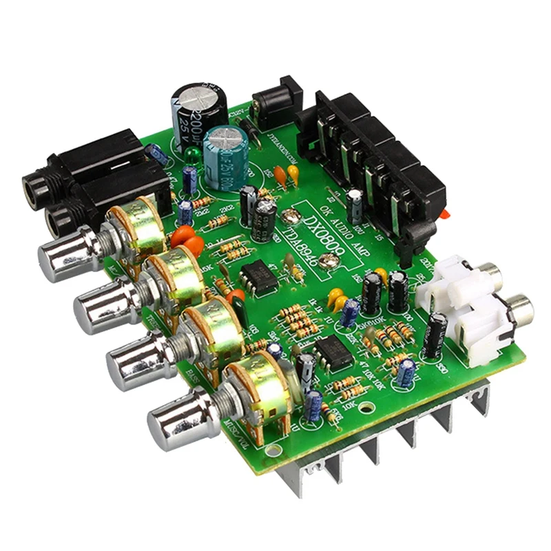 

DC 12V 40W+40W Power Amplifier Board Stereo Audio Amplifier Board With Tone Control Speaker AMP