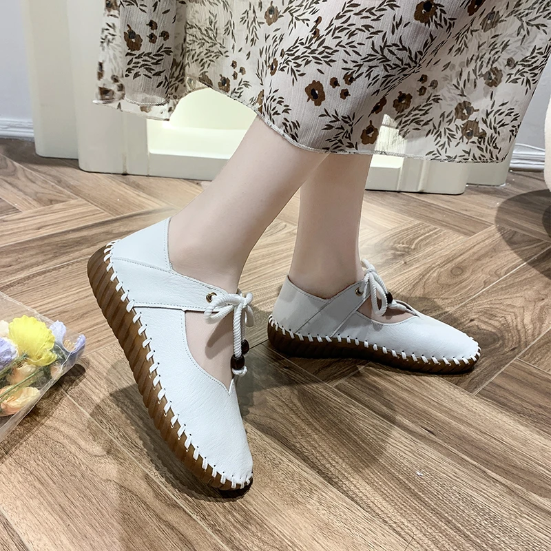 Women Casual Single Shoes New Spring Soft Sole Non-slip Oxfords Women Flat Shoes Comfort Lace Up Light Woman Walking Shoes
Women Casual Single Shoes New Spring Soft Sole Non-slip Oxfords Women Flat Shoes Comfort Lace Up Light Woman Walking Shoes