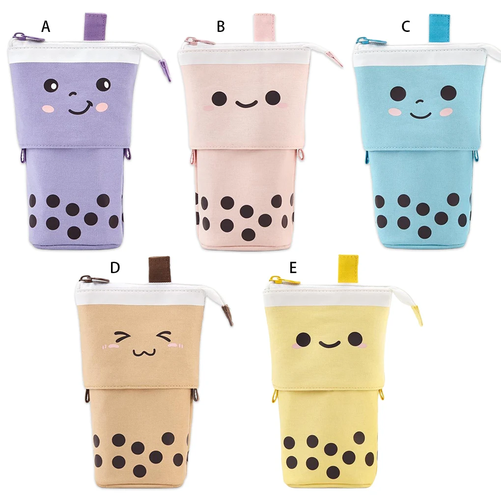 Cute Canvas Pencil Bag Portable Washable Standing Pen Case Makeup School Office Stationery Organizer Holder Brown
Cute Canvas Pencil Bag Portable Washable Standing Pen Case Makeup School Office Stationery Organizer Holder Brown