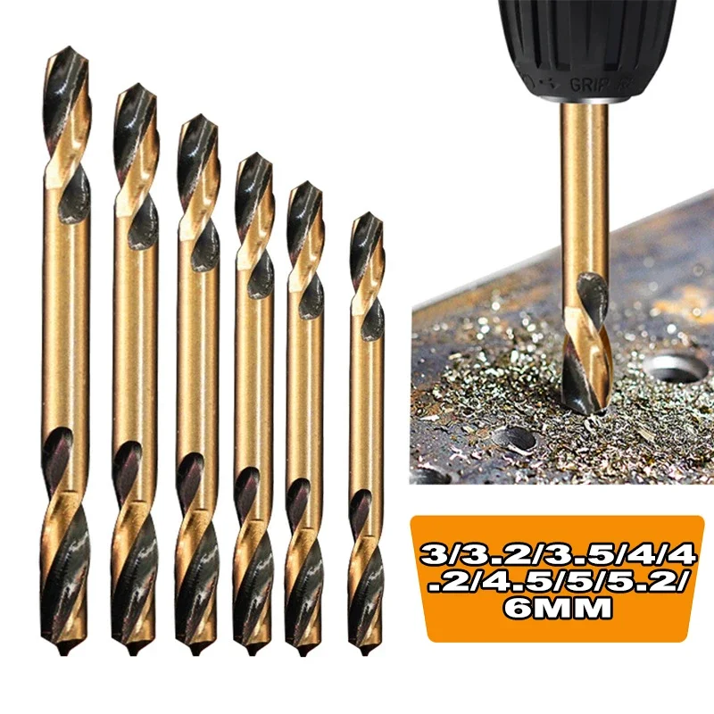 3.0-6.0mm Auger Bit Drill Bit Double-headed Double-edged Metal Stainless Steel With Cobalt Ultrahard Iron Drill Steel Plate Iron
3.0-6.0mm Auger Bit Drill Bit Double-headed Double-edged Metal Stainless Steel With Cobalt Ultrahard Iron Drill Steel Plate Iron